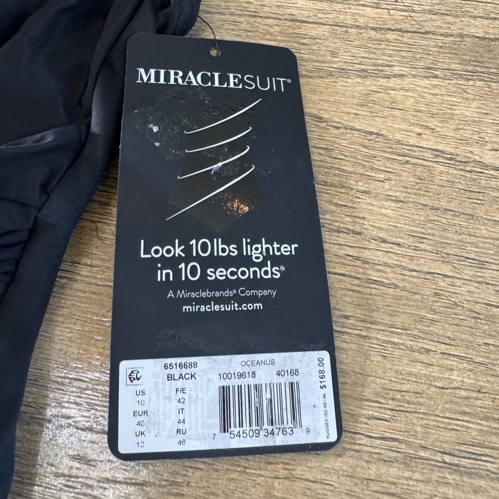 MiracleSuit Oceanus Cinching Swimsuit size 10 - Picture 11 of 13